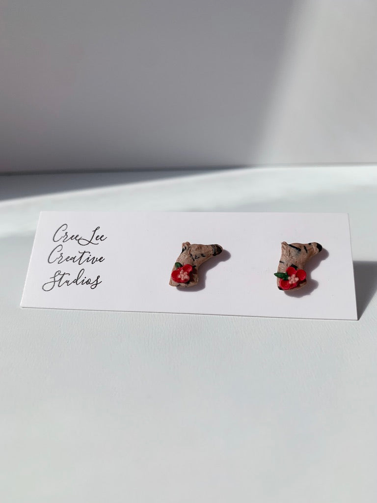 "Restocked" BOHO Filly with Flower Studs