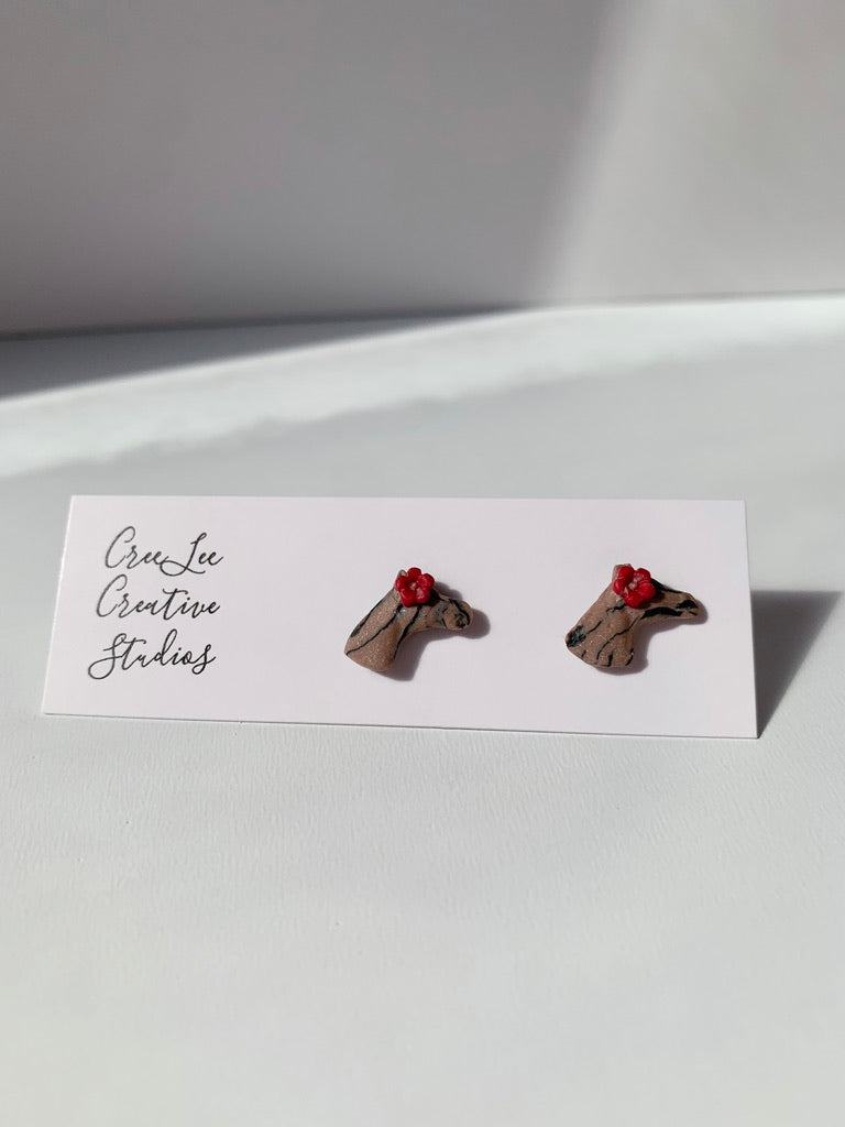 "Restocked" BOHO Filly with Flower Studs