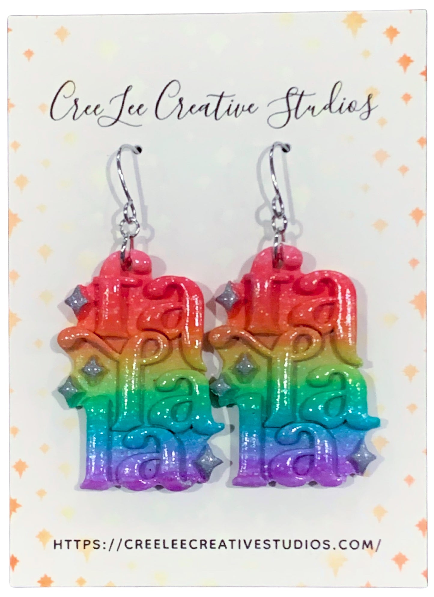 Winter - Rainbow FaLaLa Earings