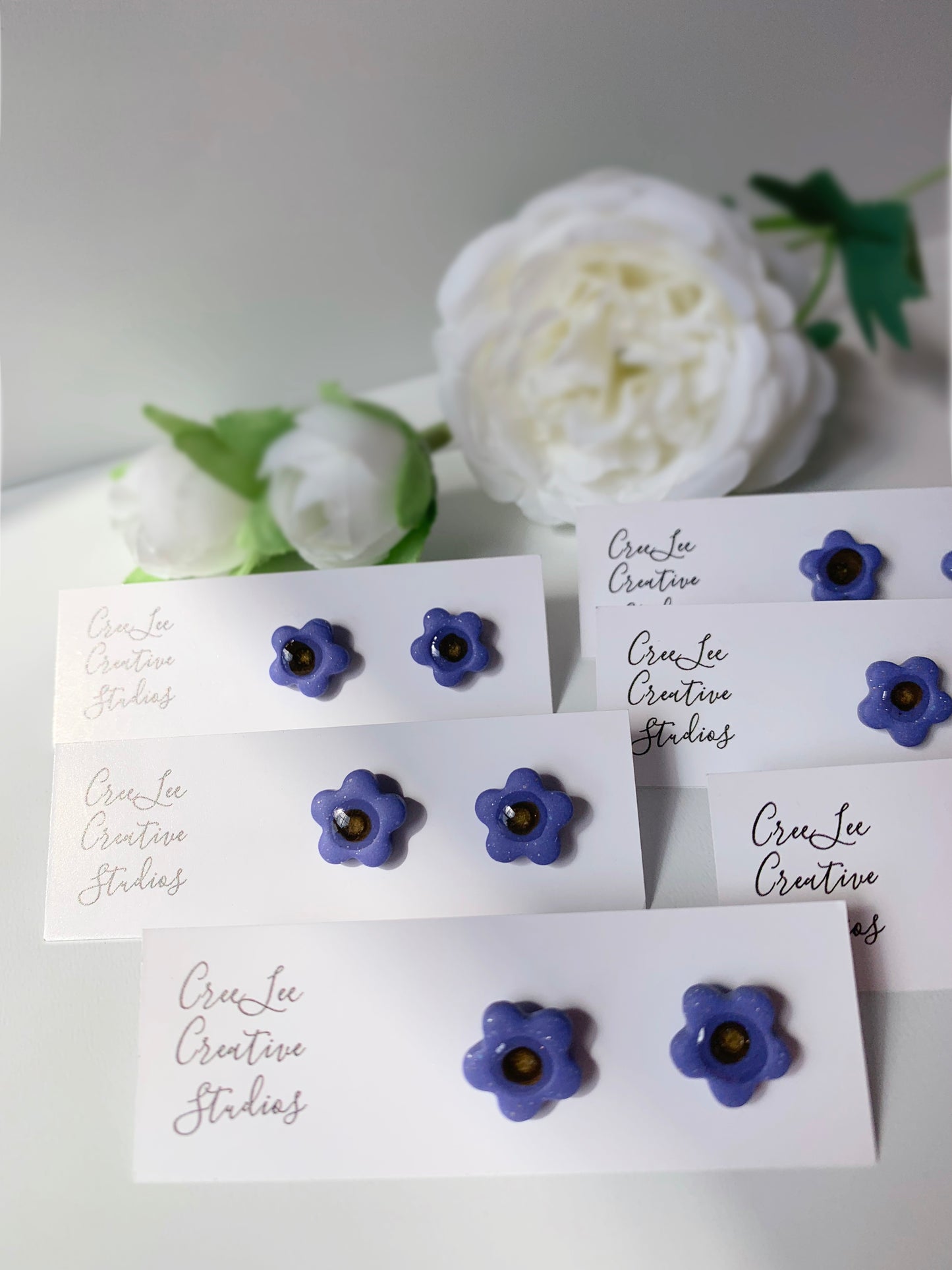 Flower - Blue Dot Flowers