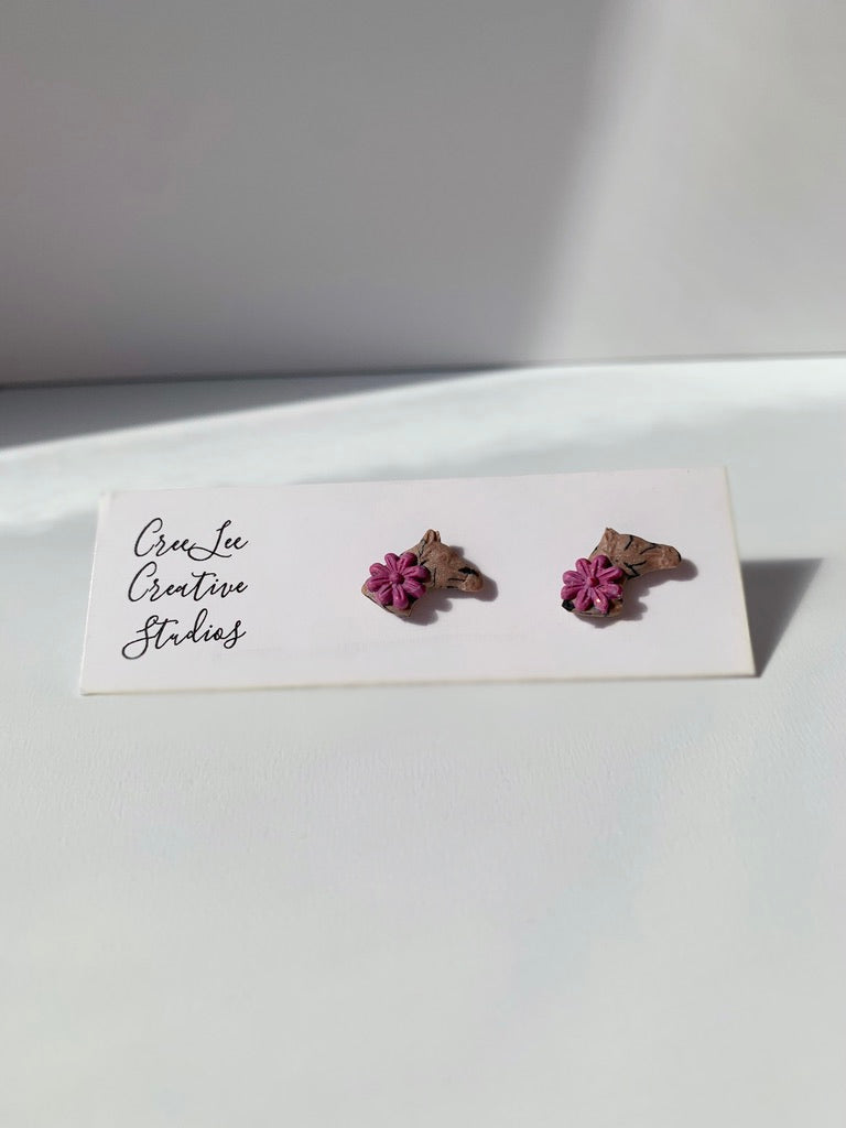 "Restocked" BOHO Filly with Flower Studs