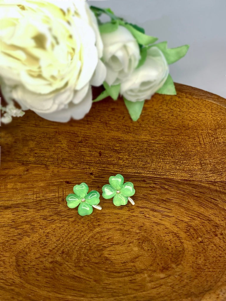 Celtic - 4 Leaf Clover Studs