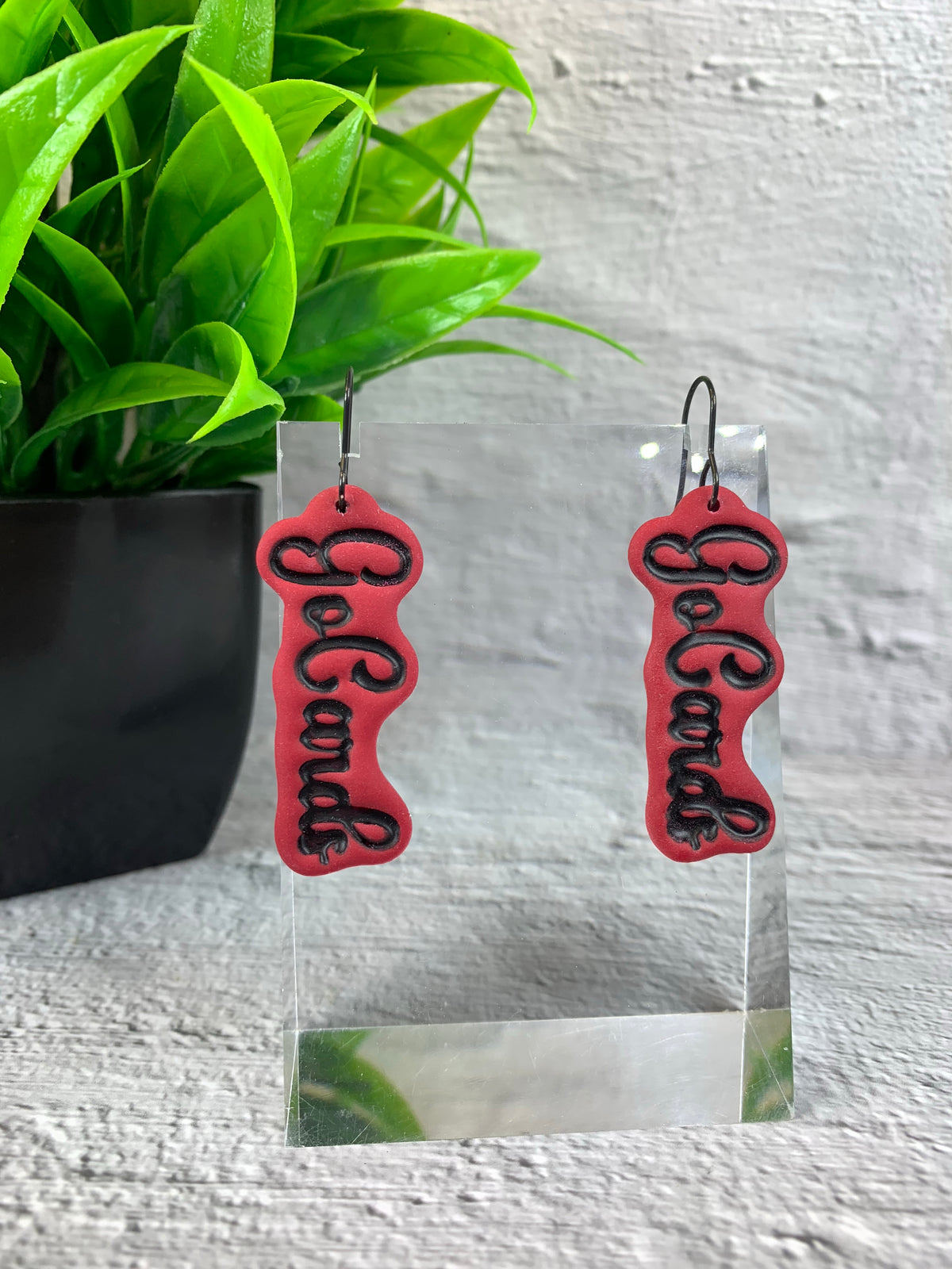 Go Cards Earrings | UofL Inspired