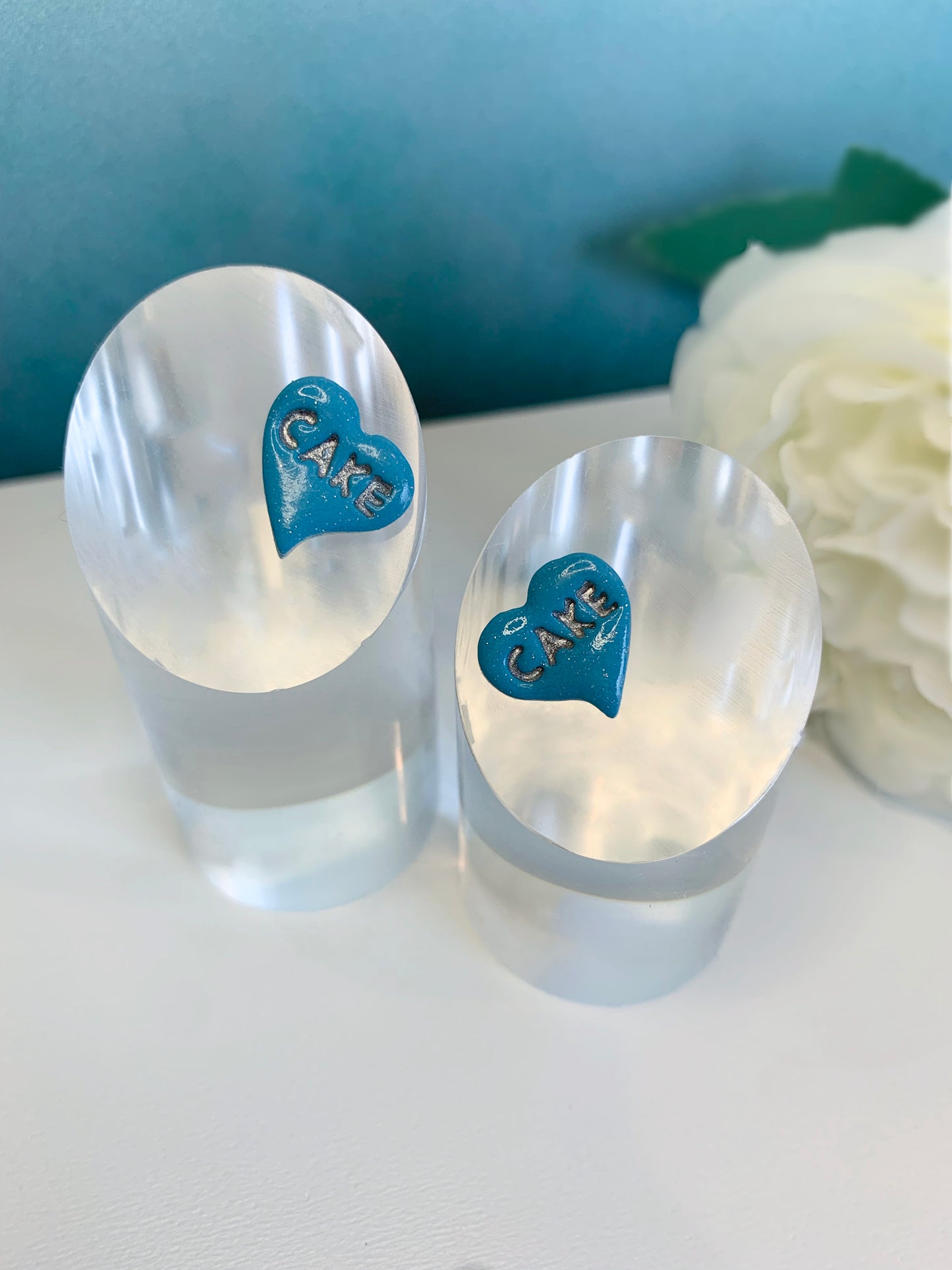 I heart Cake Earrings