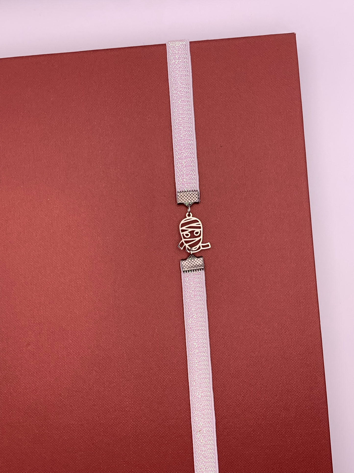 Spooky - Mummy Ribbon Bookmark