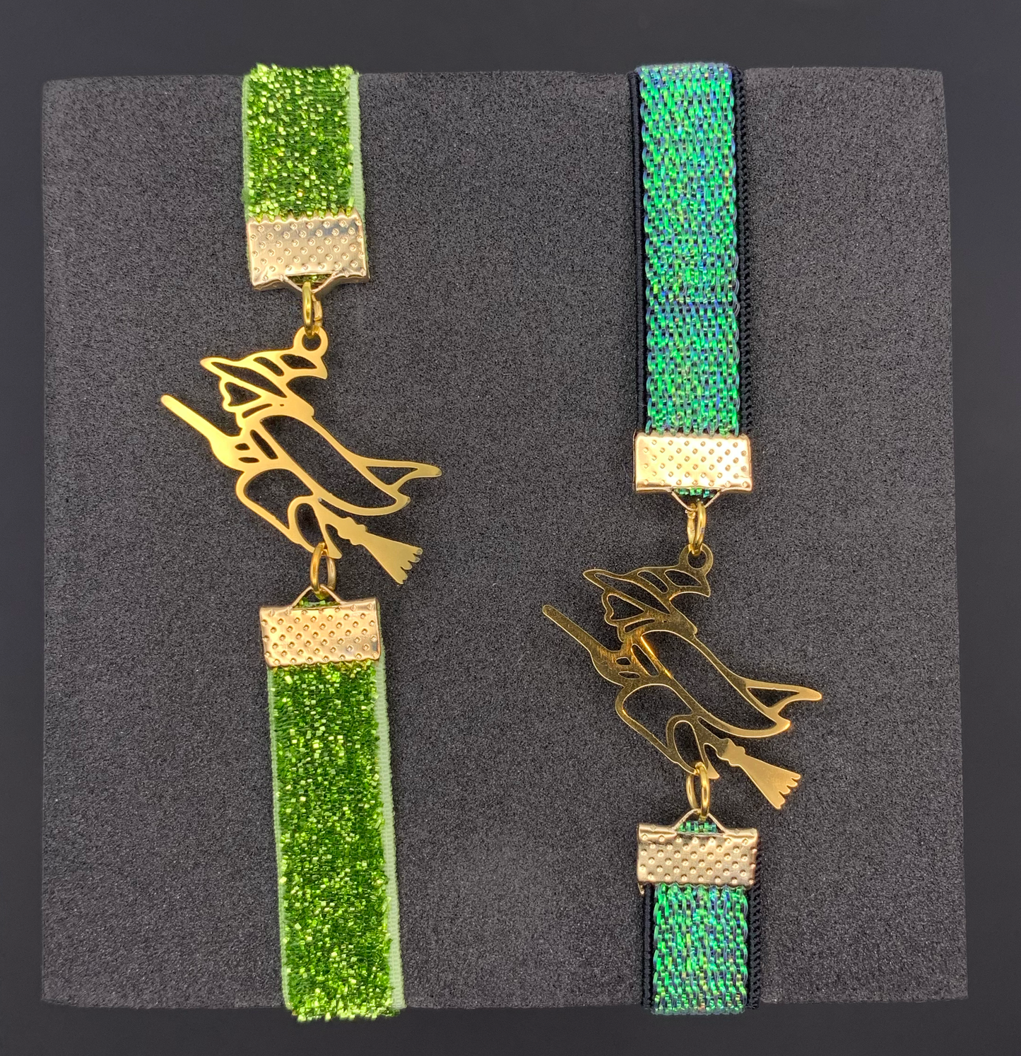 Wicked - Witch Bookmark - Flying Witch - Ribbon Bookmark