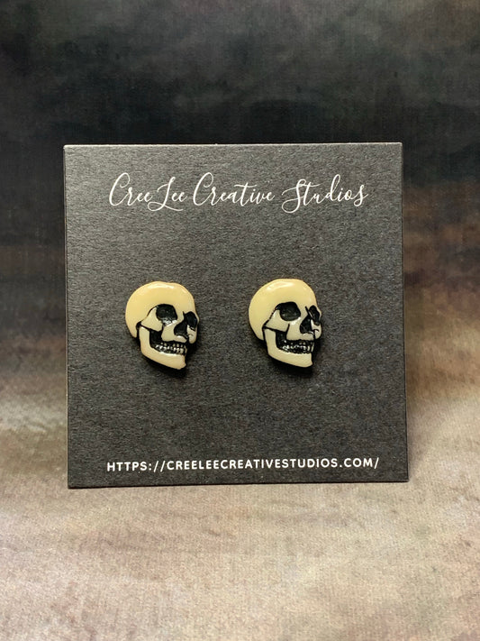 Spooky - Skull Stud Earrings