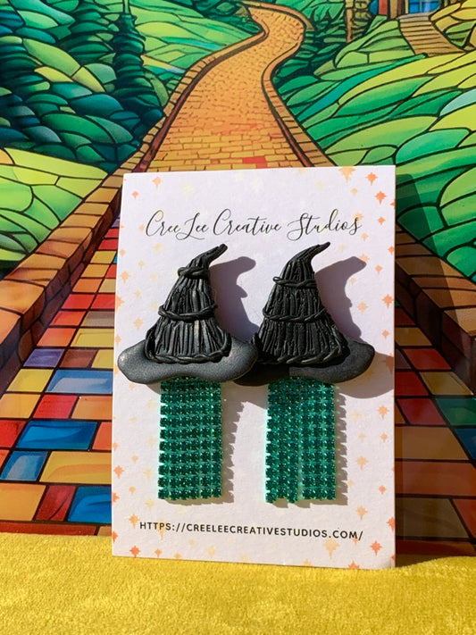 Wicked - Elphaba's Hat Earrings