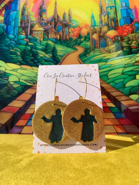 Wicked - Wizard Hoop Earrings