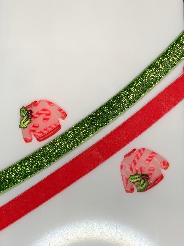 Bookmark - Candy Cane Sweater