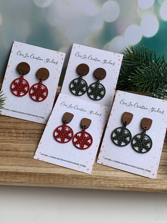 Winter - Woodsy Snowflakes