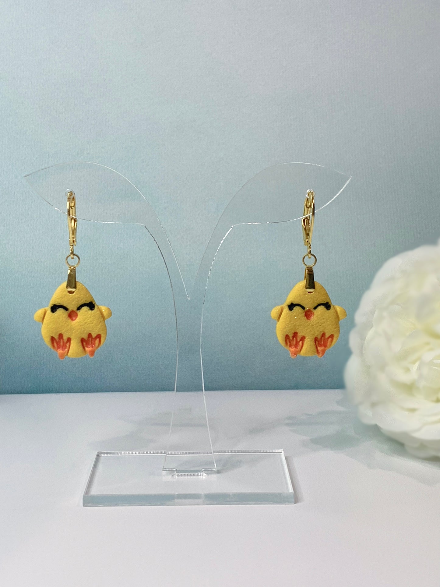 "New" Yellow Chick Earrings