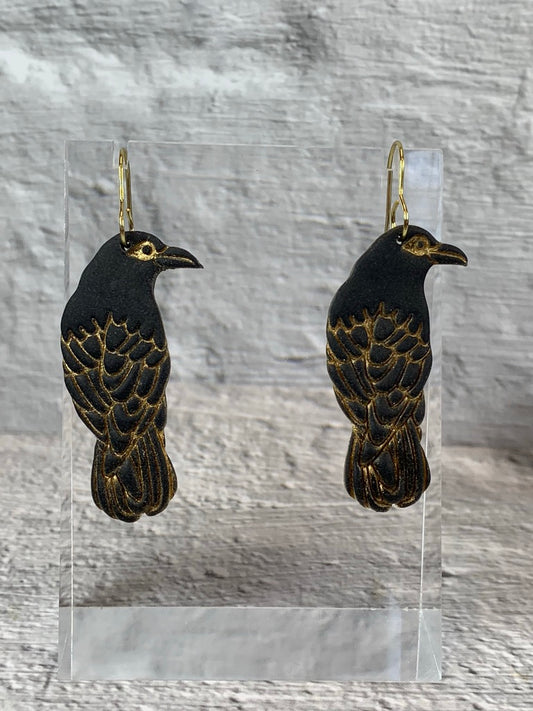 NEW * The Raven Familiar Earrings