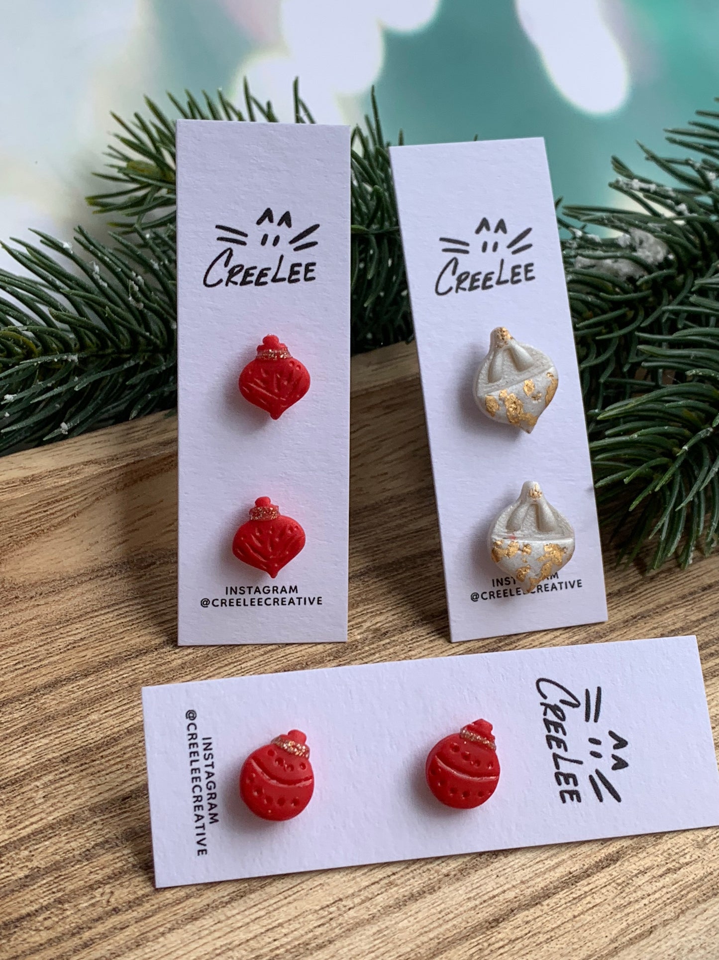 Winter Stud Earrings