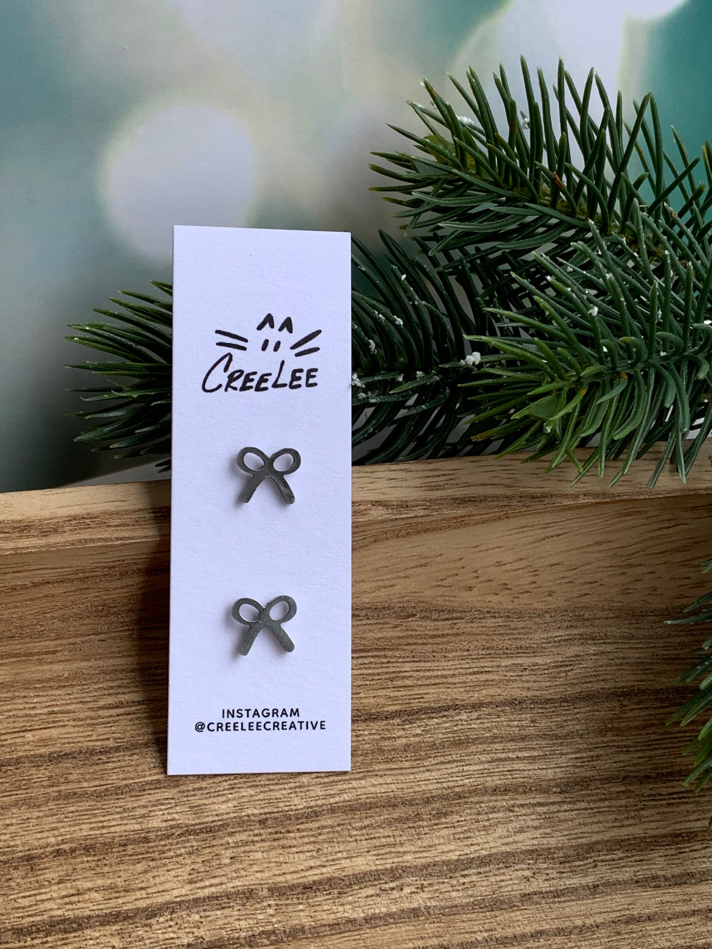 Bow Earrings - Studs