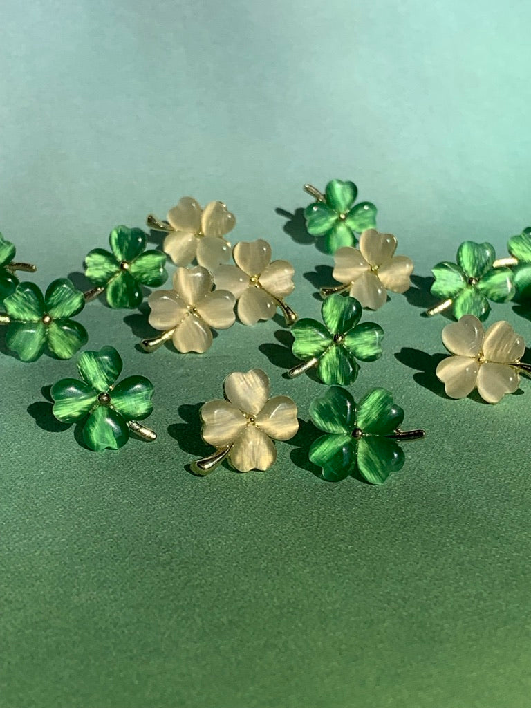 Celtic - 4 Leaf Clover Studs