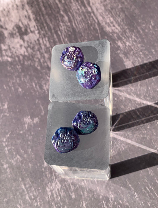 Spooky - Midnight Potion Stud Earrings