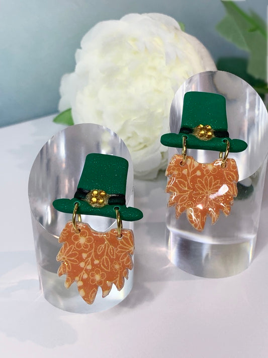 "New" Leprechaun Earrings