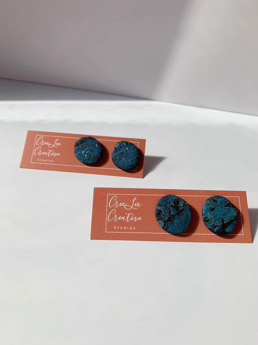 BOHO Blue Jean Studs - Large and Small