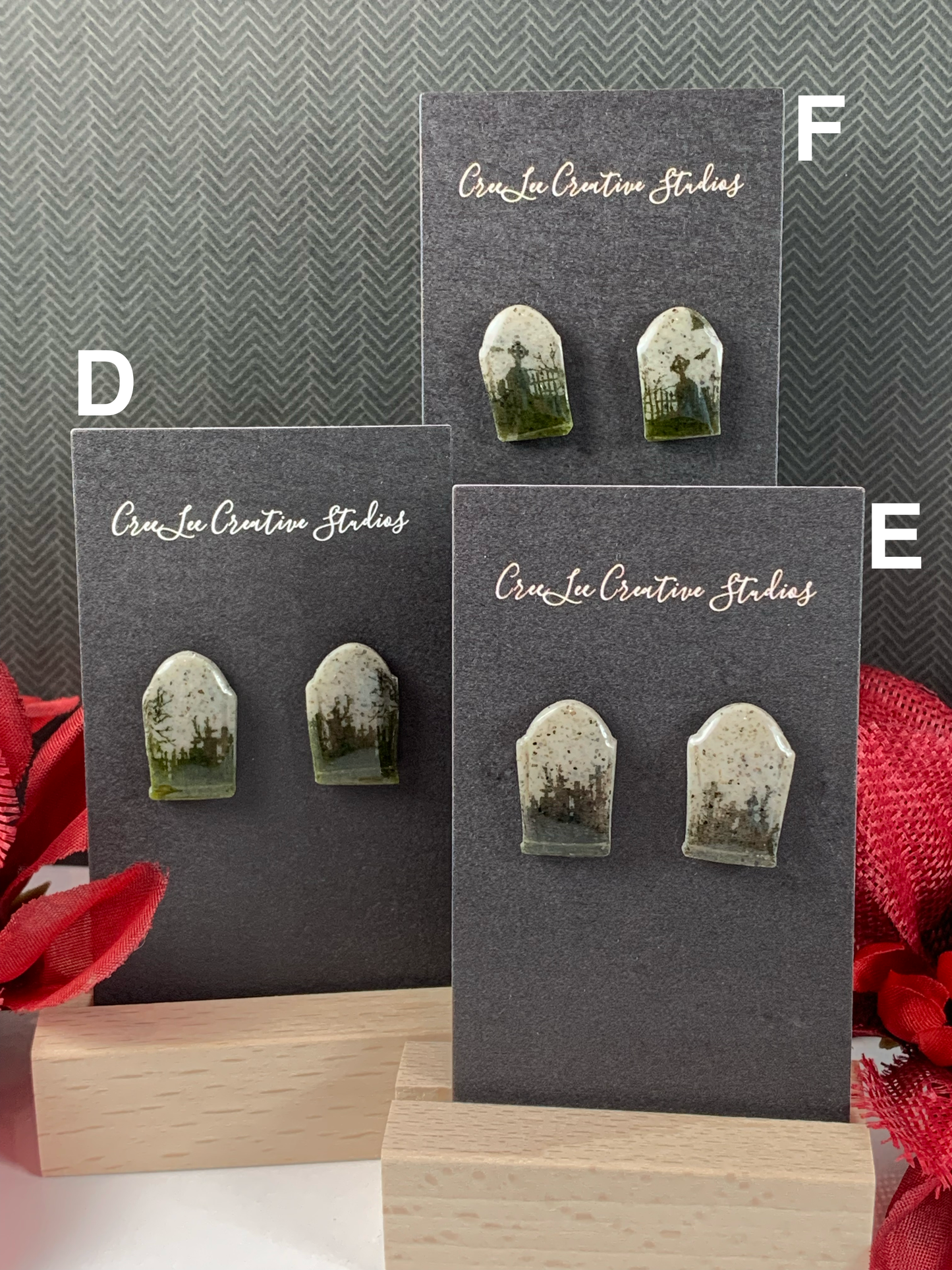 Spooky - Tombstone Earrings