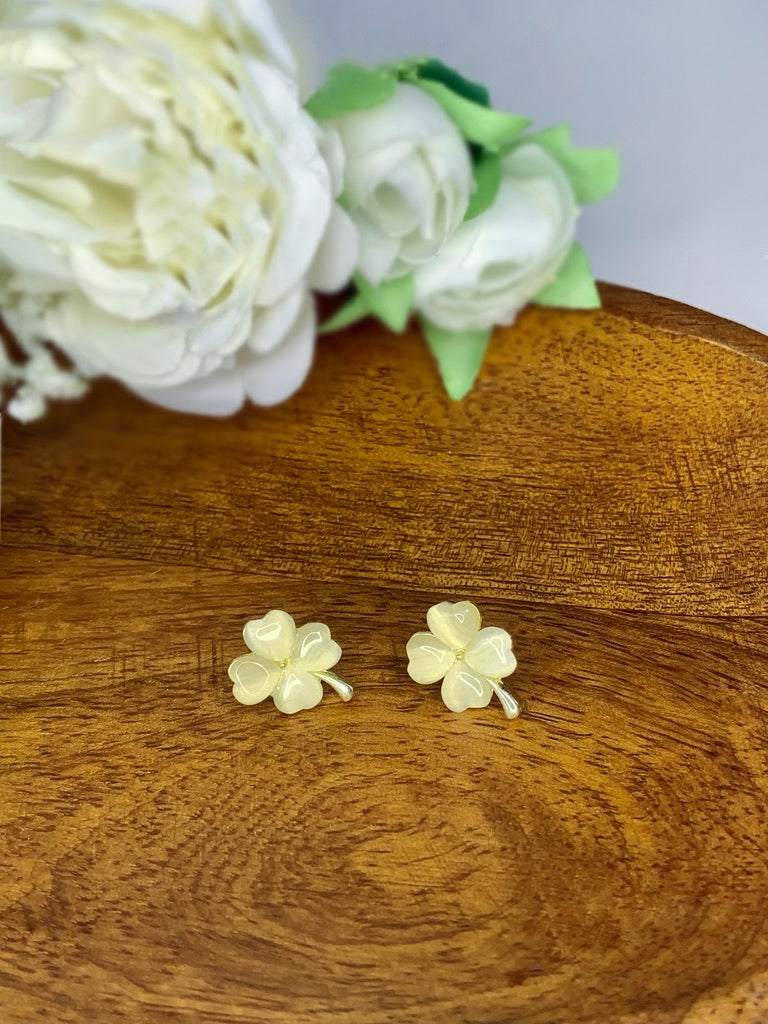 Celtic - 4 Leaf Clover Studs