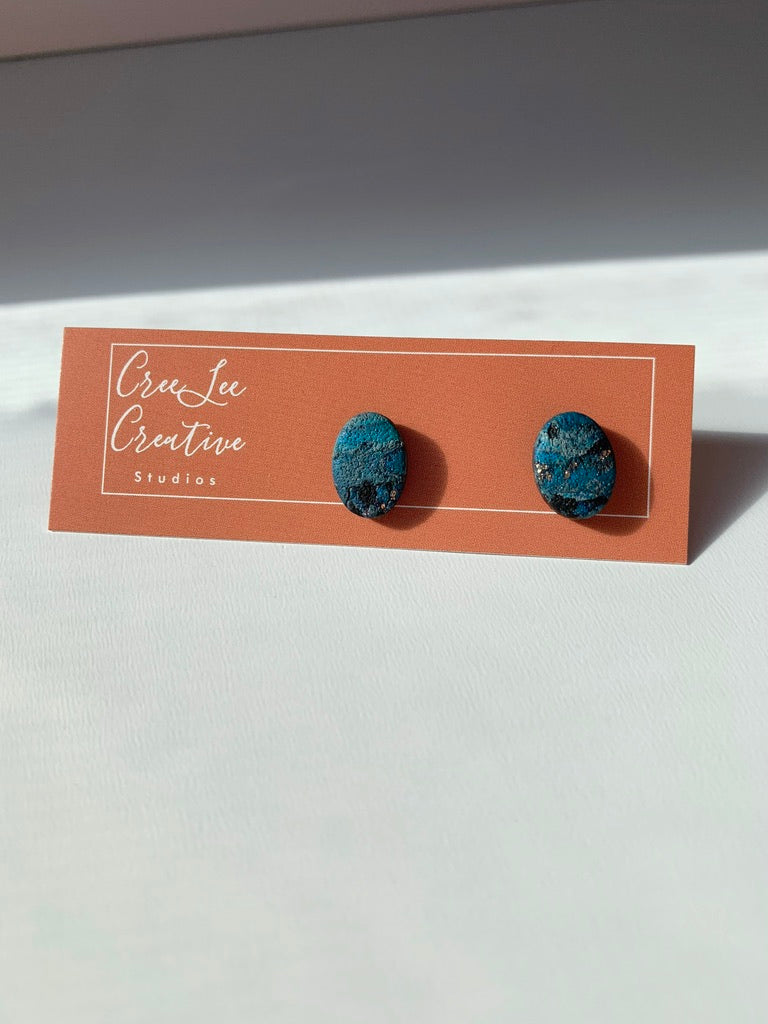 BOHO Blue Jean Studs - Large and Small