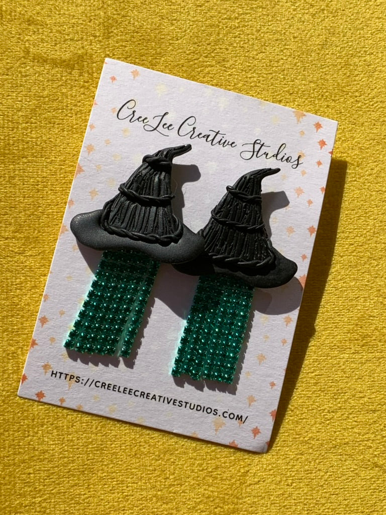Wicked - Elphaba's Hat Earrings