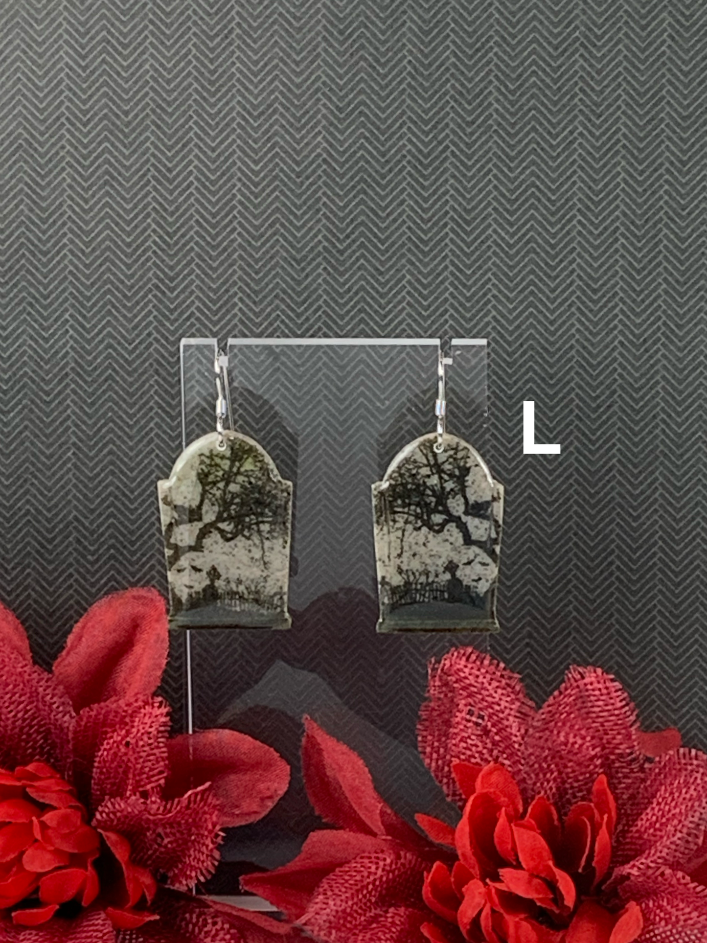 Spooky - Tombstone Earrings