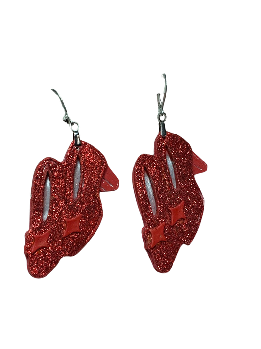 Wicked - Ruby Slipper Earrings